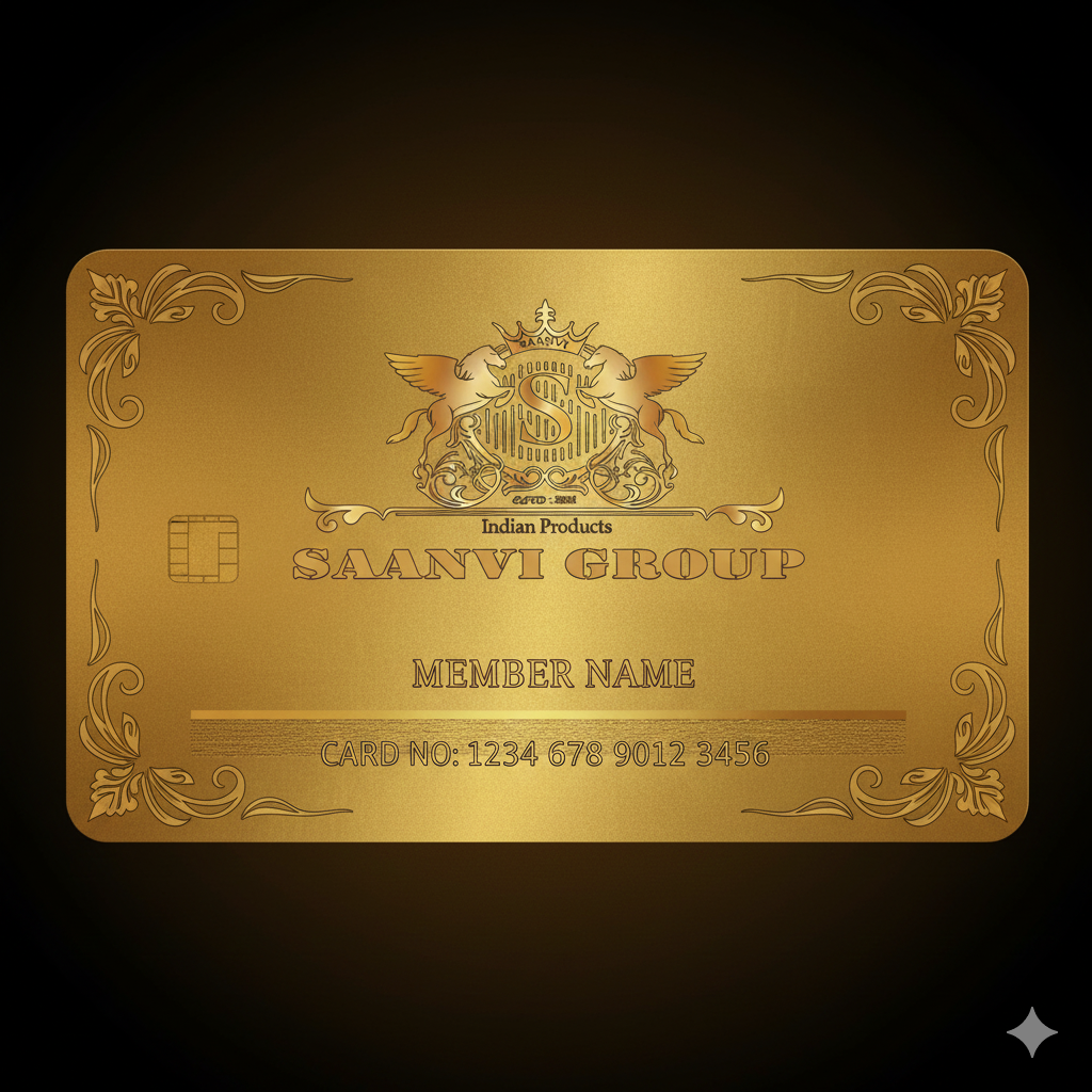 Golden Membership Card